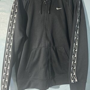 Nike Black Zip-Up Hoodie